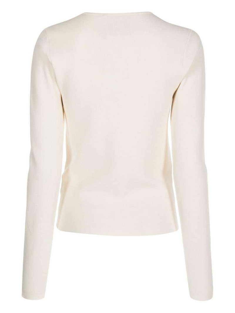 RÓHE seamless square-neck jumper outlook