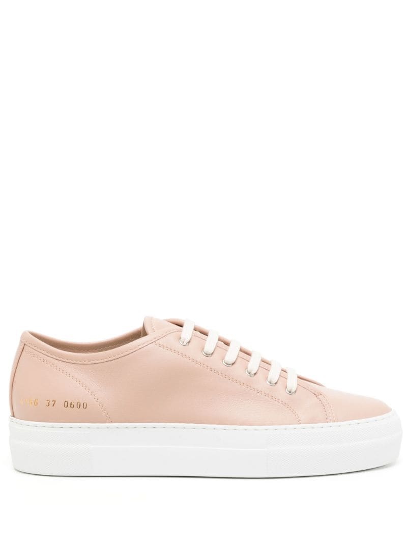 platform low-top sneakers - 1