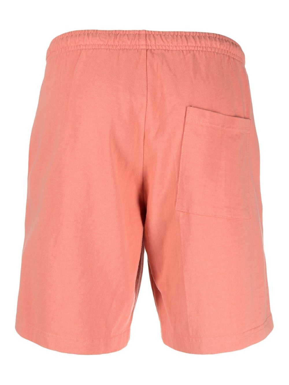 logo-print cotton shorts - 2