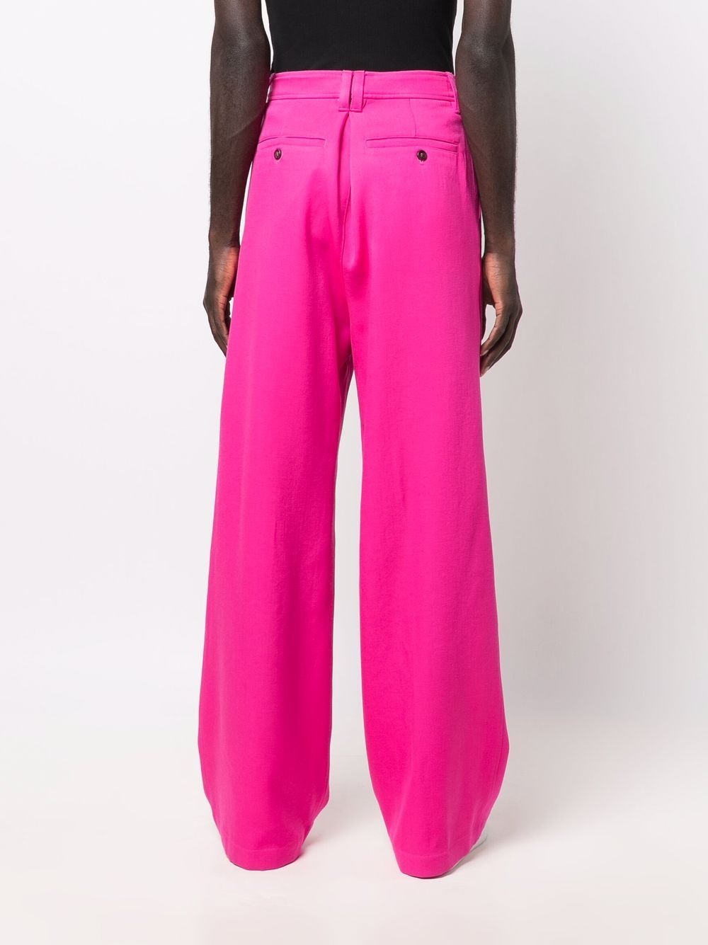 wide-leg tailored trousers - 5