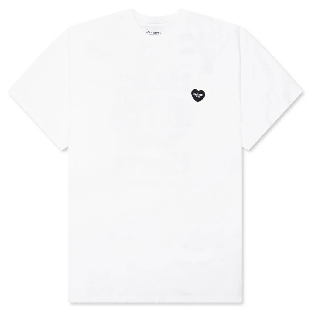HEART II HARTT S/S T-SHIRT - WHITE - 1