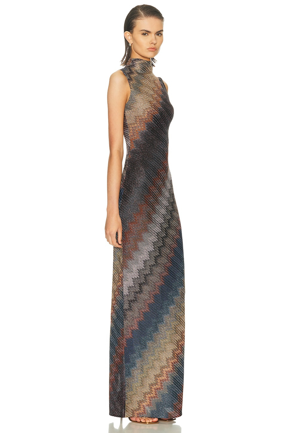 Sleeveless Long Dress - 2