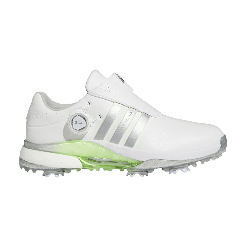 Wmns Tour 360 24 BOA Golf 'White Silver Metallic Green' - 1