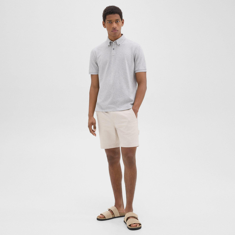 Theory Tailored Polo Shirt in Function Piqué outlook