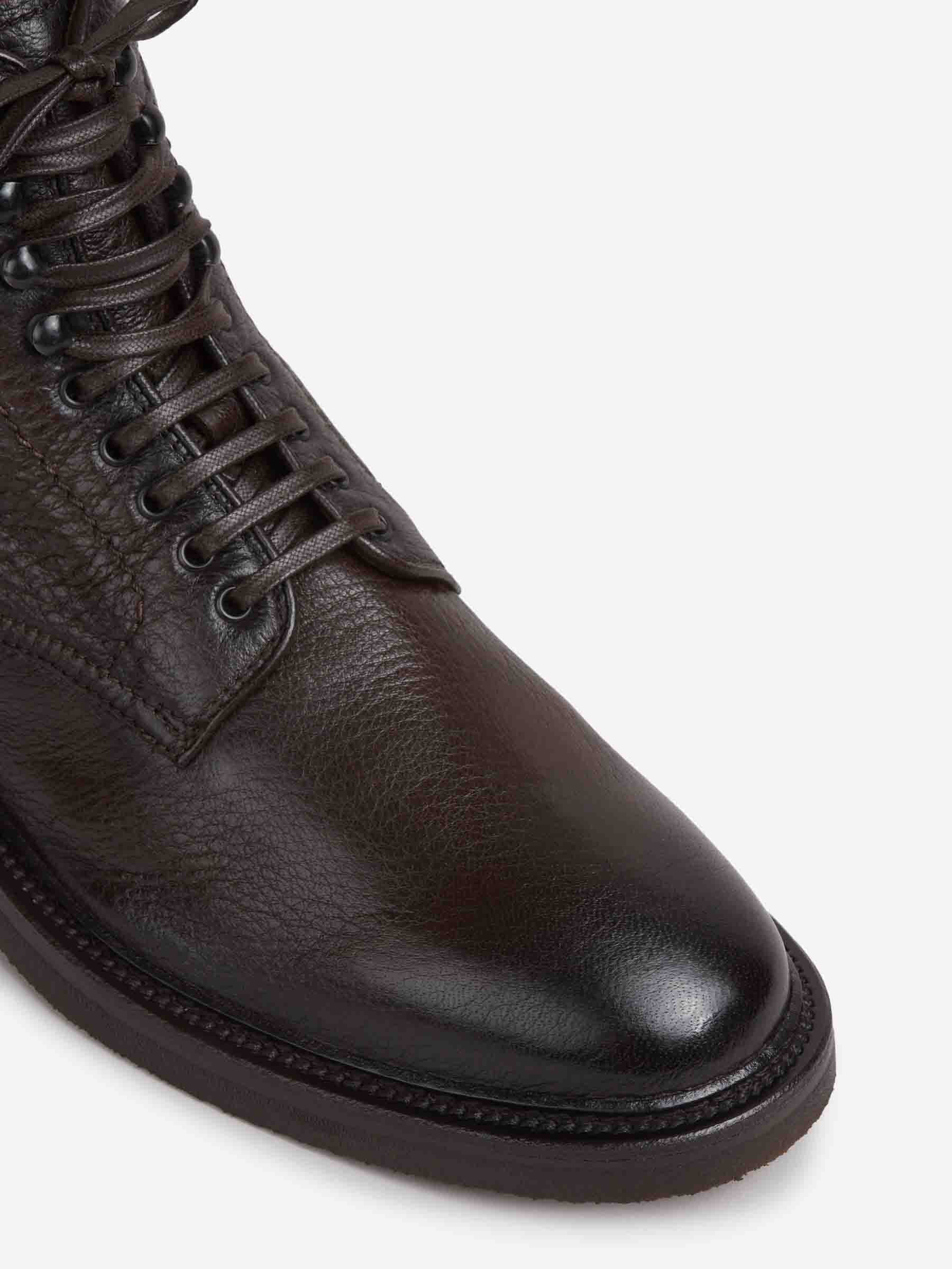 HOPKINS LEATHER ANKLE BOOTS - 5