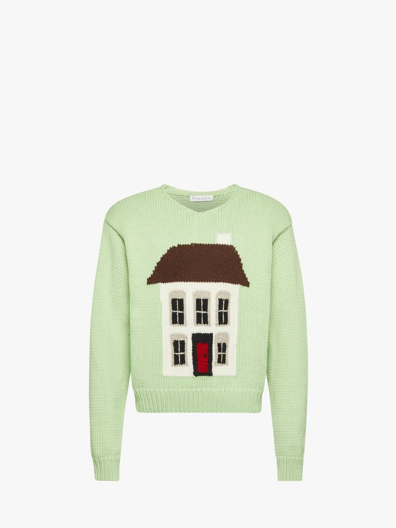 집 INTARSIA 스위터 1