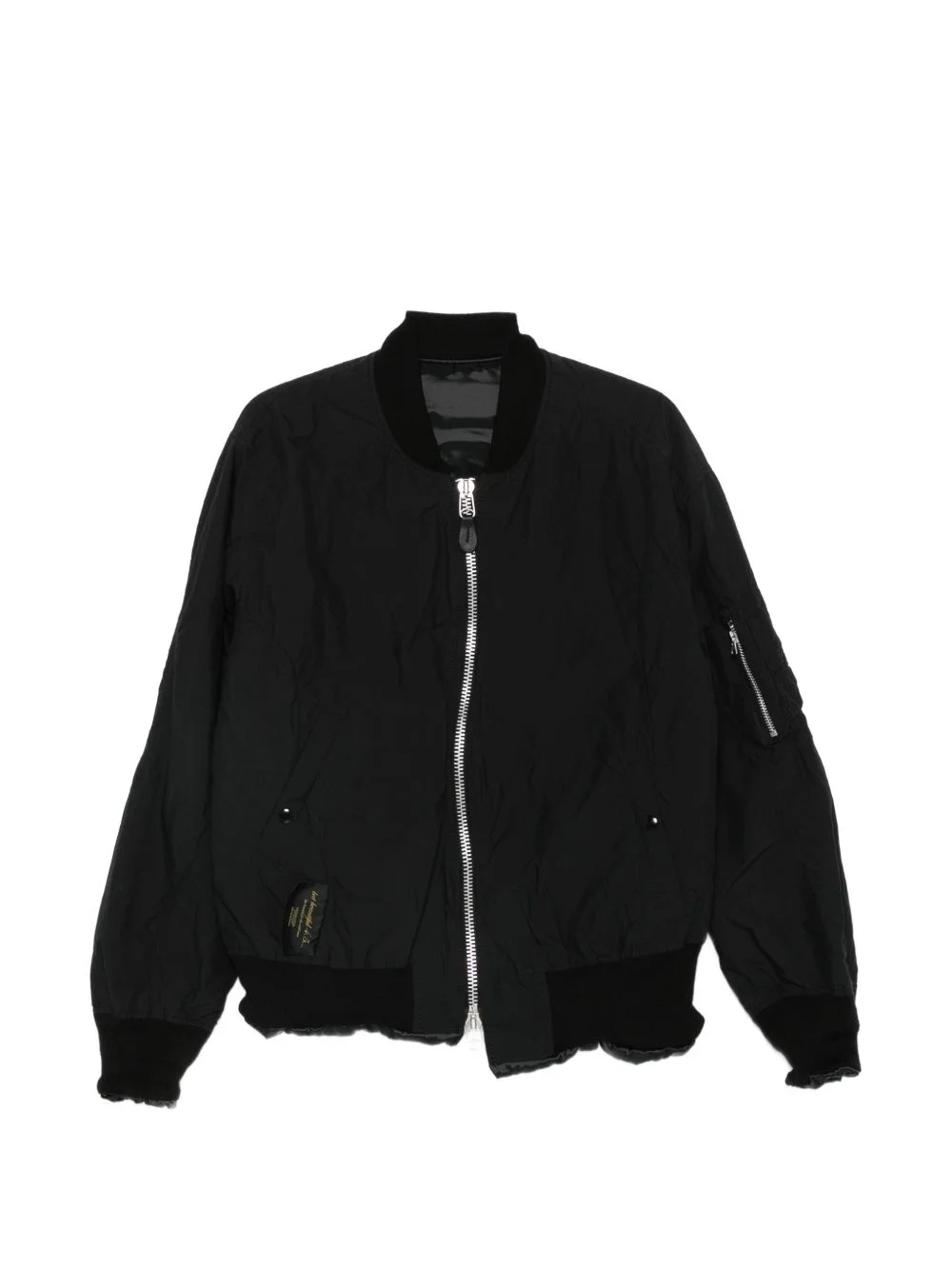 zip-up bomber jacket - 1