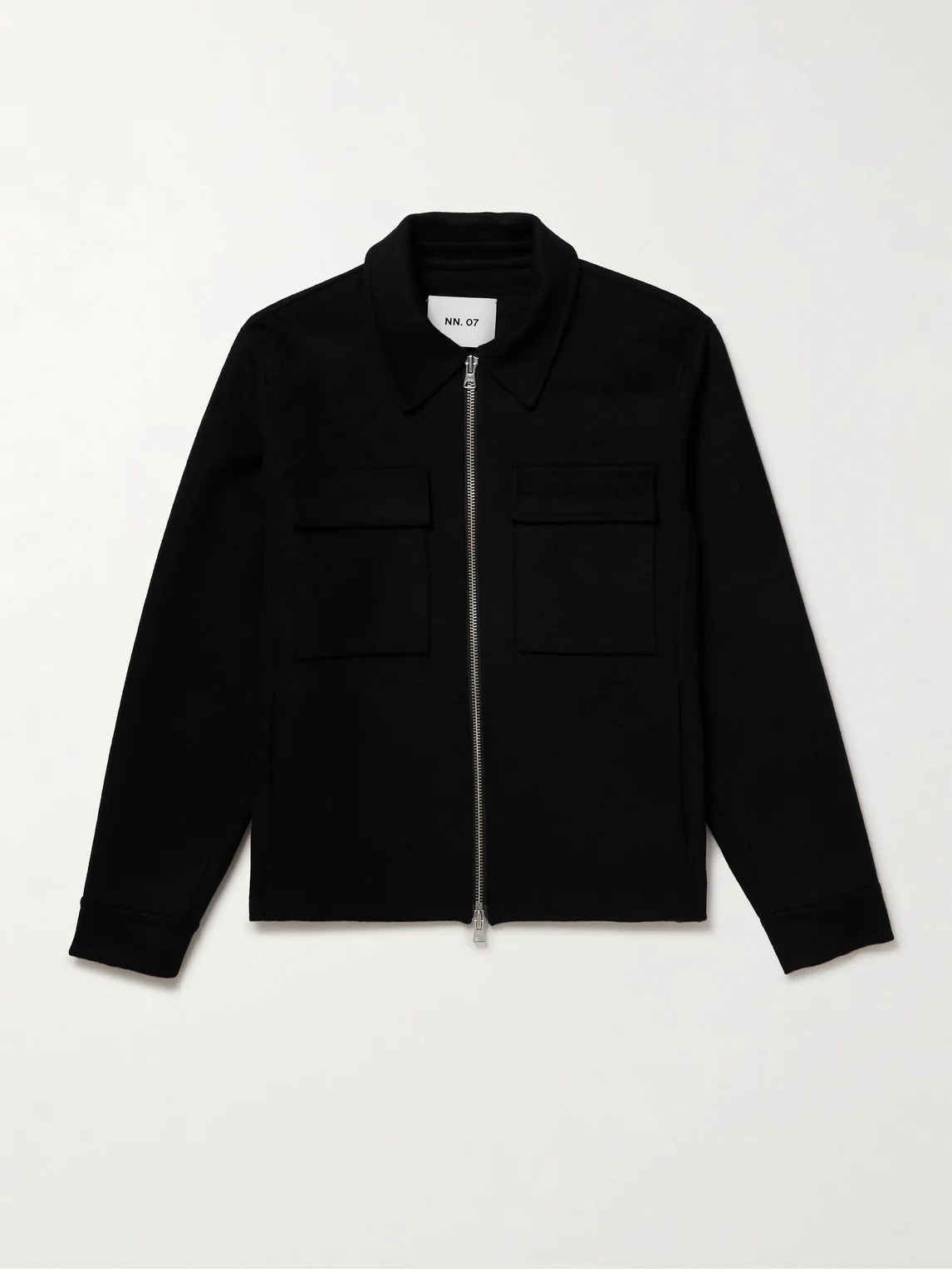 Alban 8447 Wool-Blend Felt Jacket - 1
