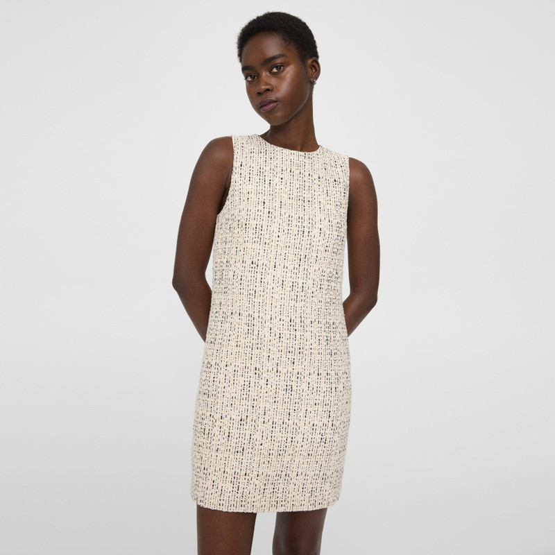 Shift Dress in Cotton-Blend Tweed 2