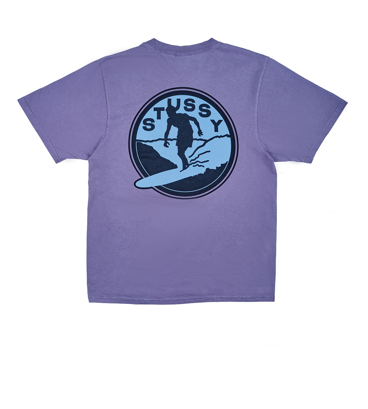 Surf Club Pigment Dyed Tee Grape - 2
