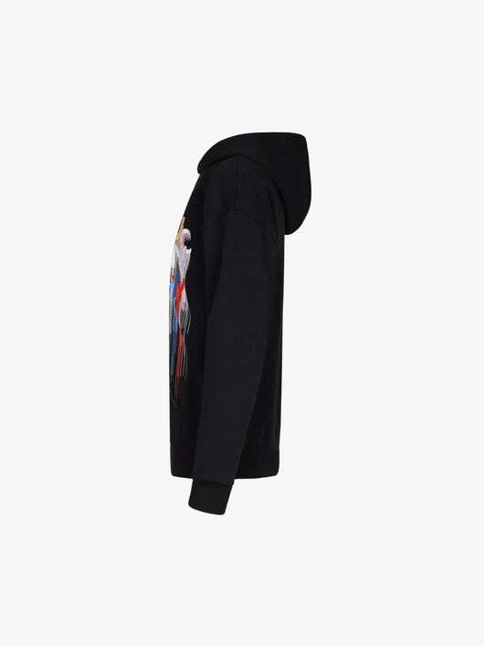 GIVENCHY MULTICOLORED EMBROIDERED HOODIE - 2