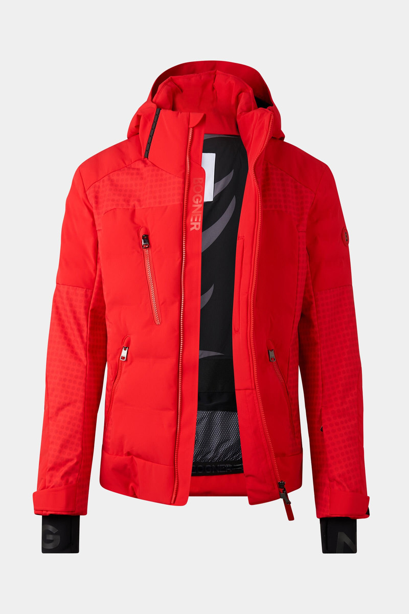 Fionn ski jacket in Red 10