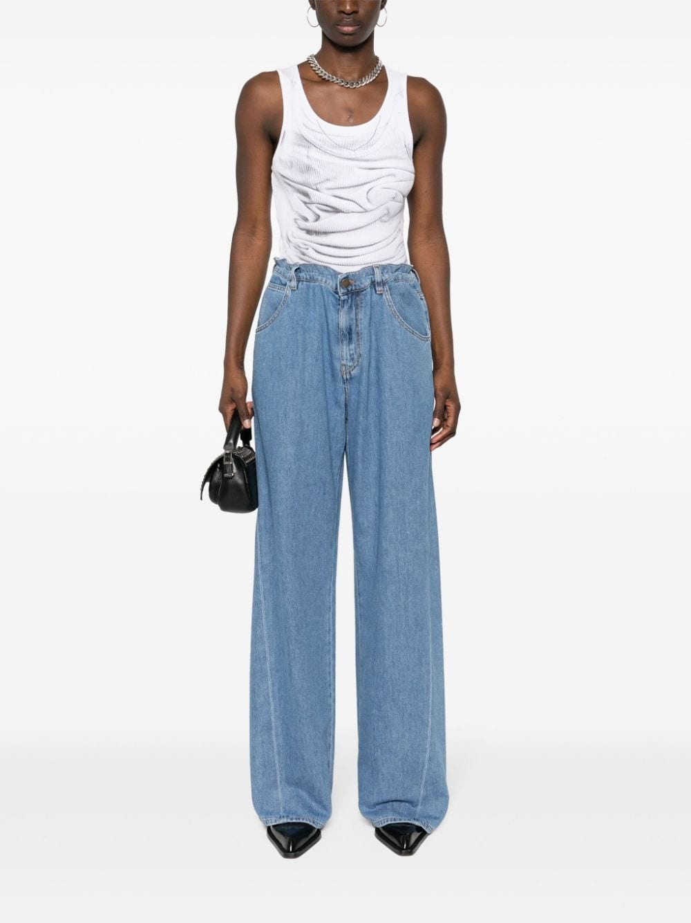 Iris mid-rise wide-leg jeans - 2