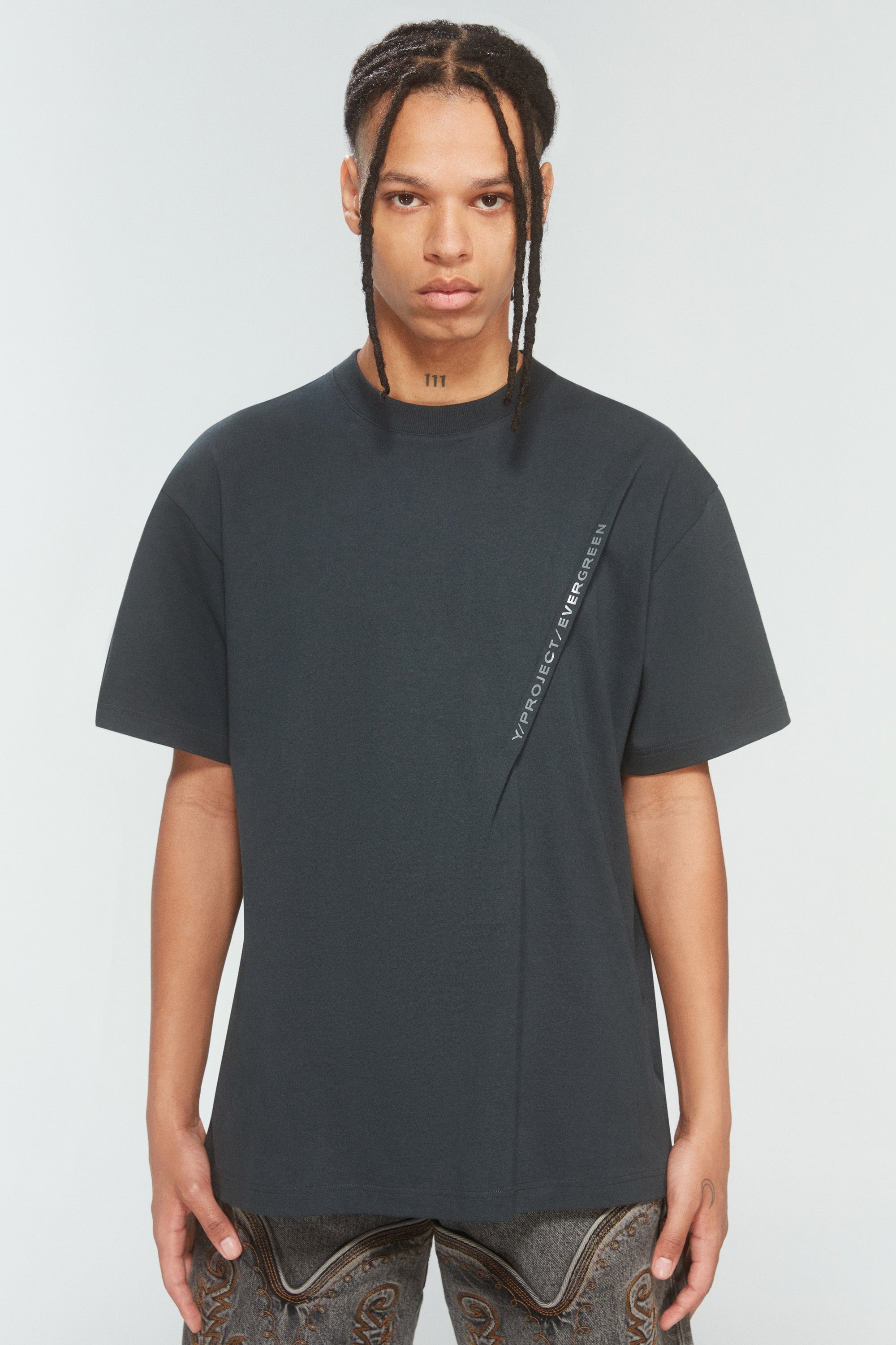 EVERGREEN PINCHED LOGO T-SHIRT - 5