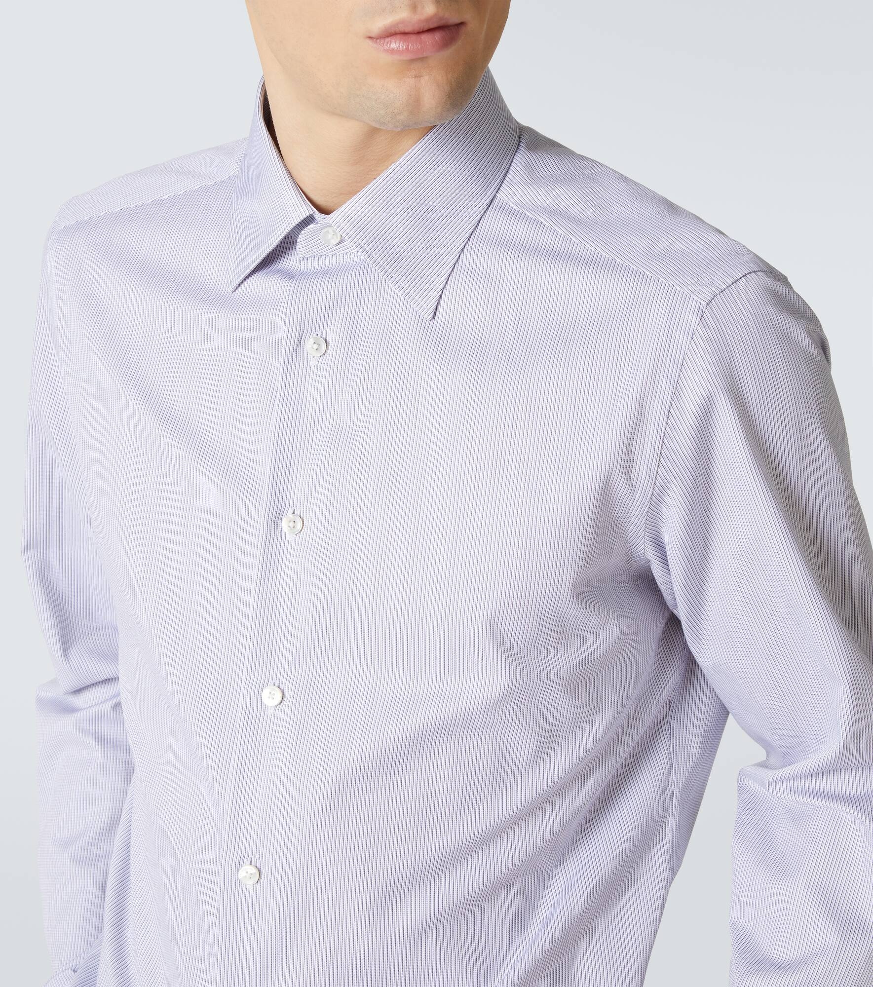 Striped cotton shirt - 5