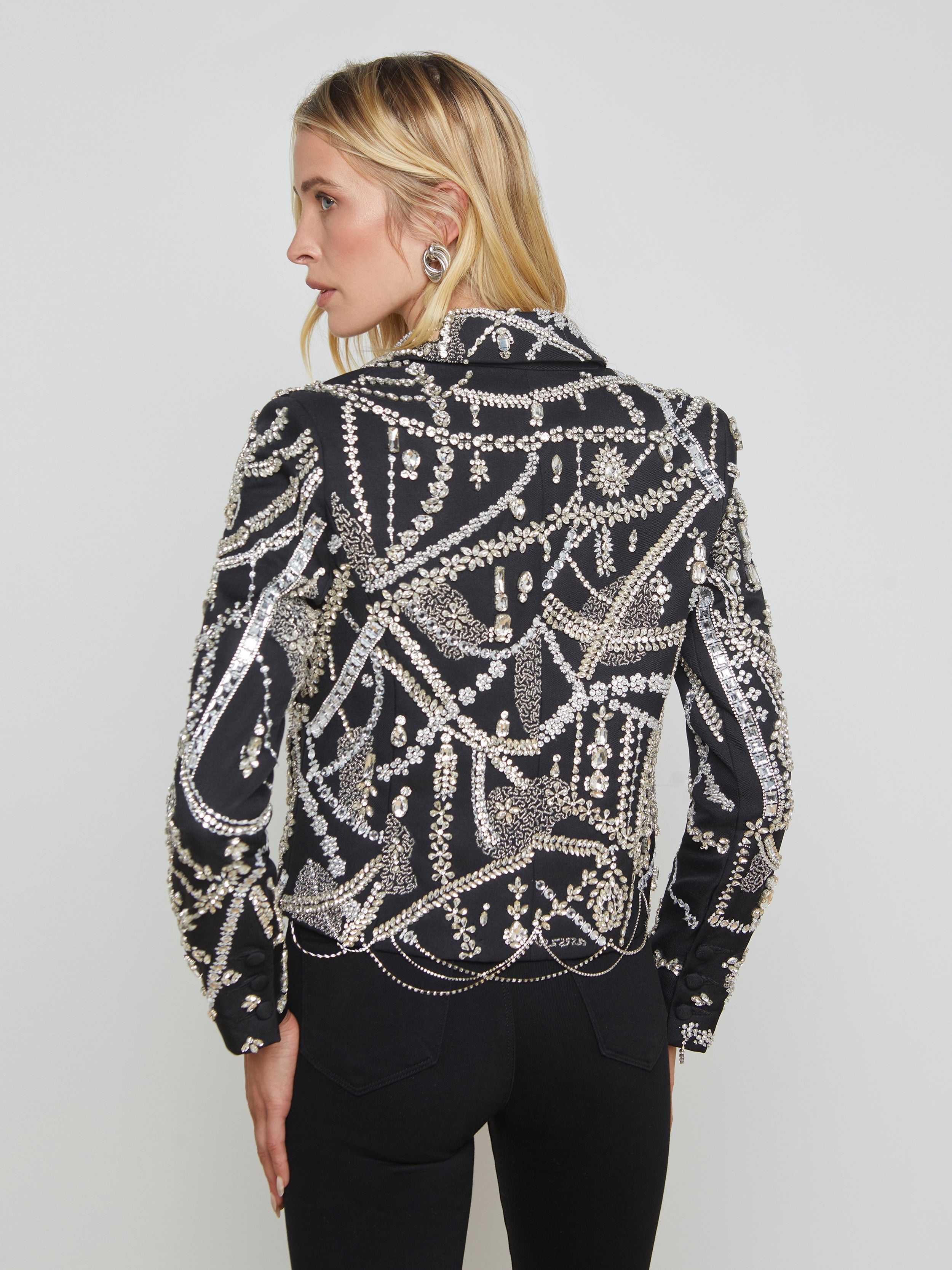 Noely Crystal Blazer - 6