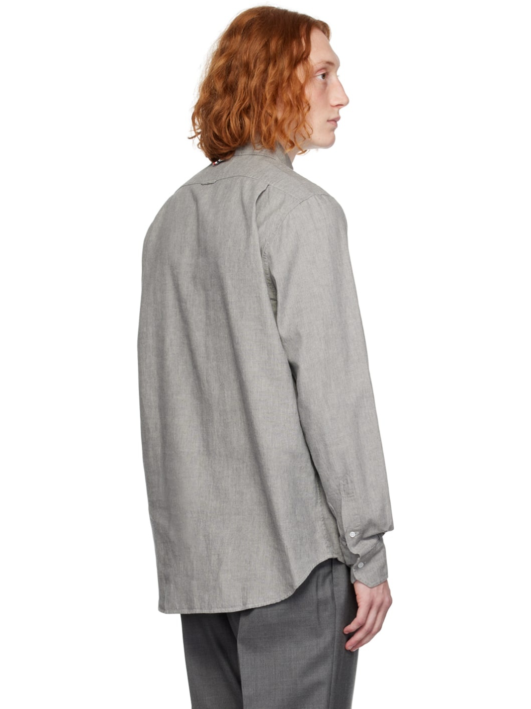 Gray 4-Bar Shirt - 3