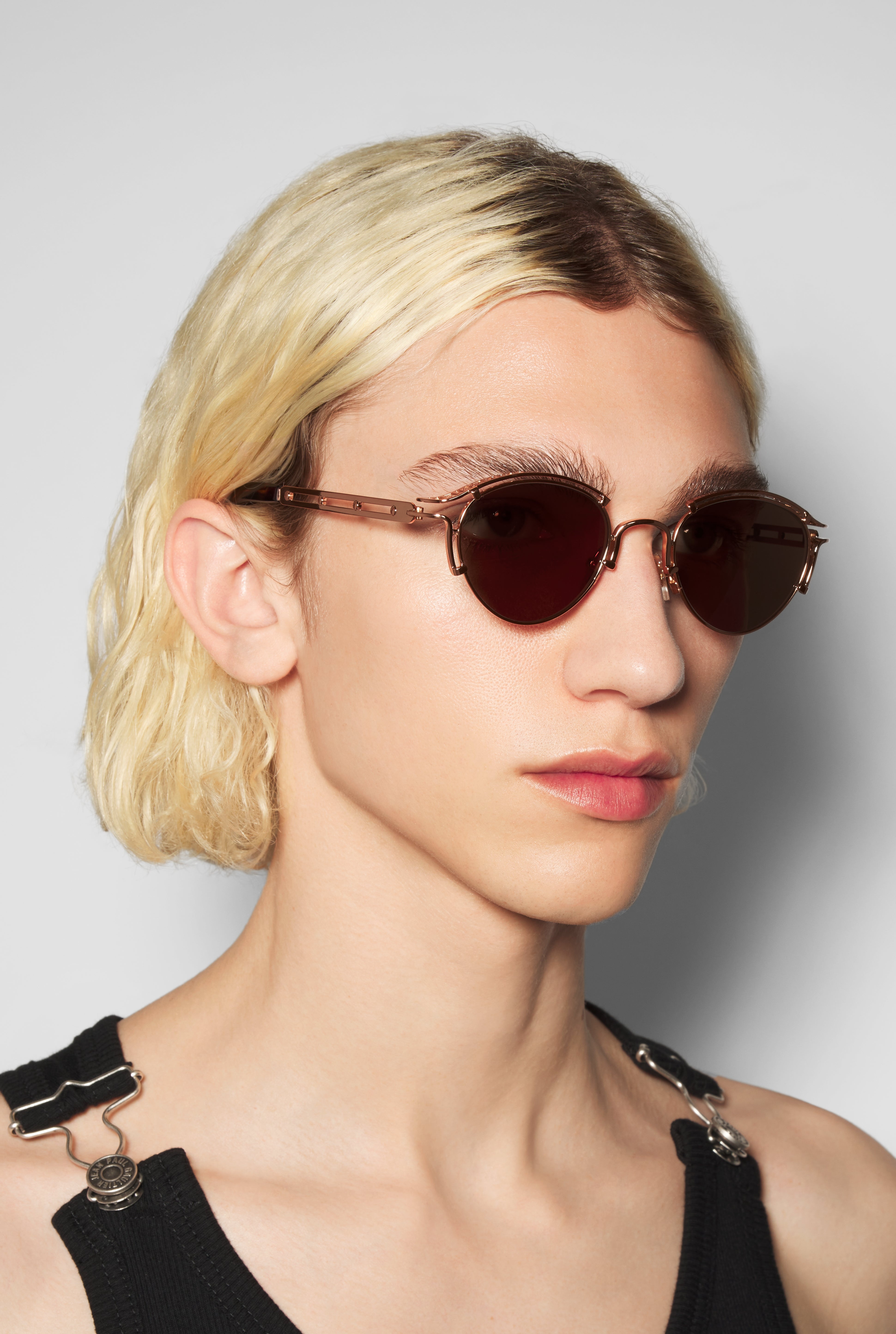 THE PINK GOLD 56-5102 SUNGLASSES - 8