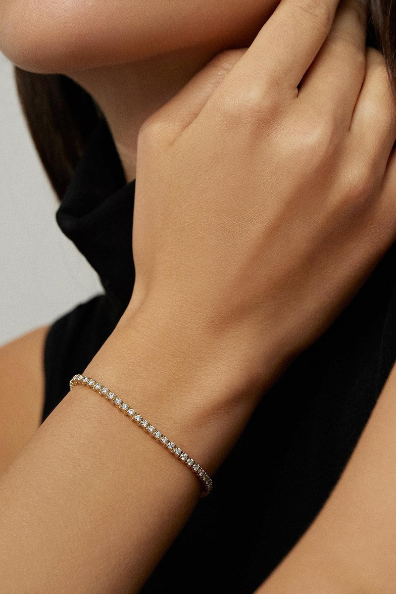 MELISSA KAYE Lenox Diamond Tennis Bracelet outlook