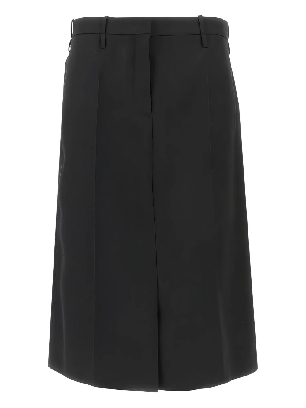 pleated midi skirt - 1