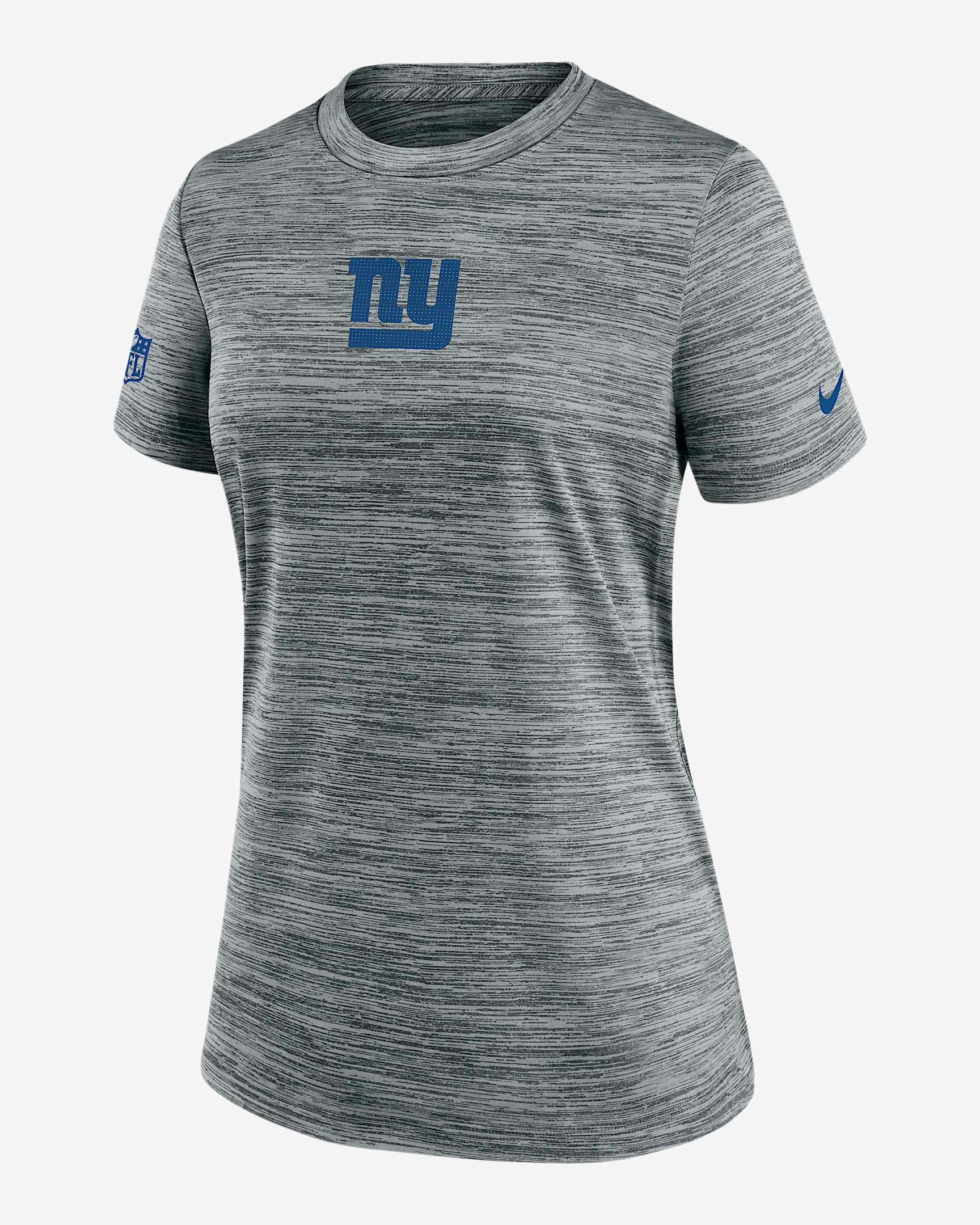 New York Giants Sideline Team Issue Velocity Women's Nike Dri-FIT NFL T-Shirt - 1