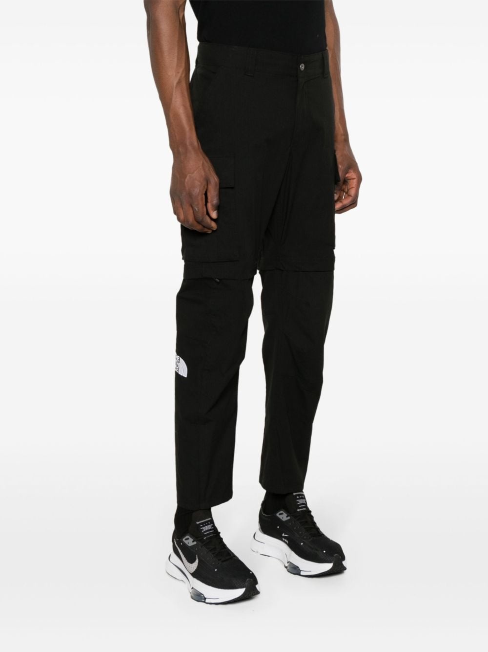 logo-patch trousers - 3