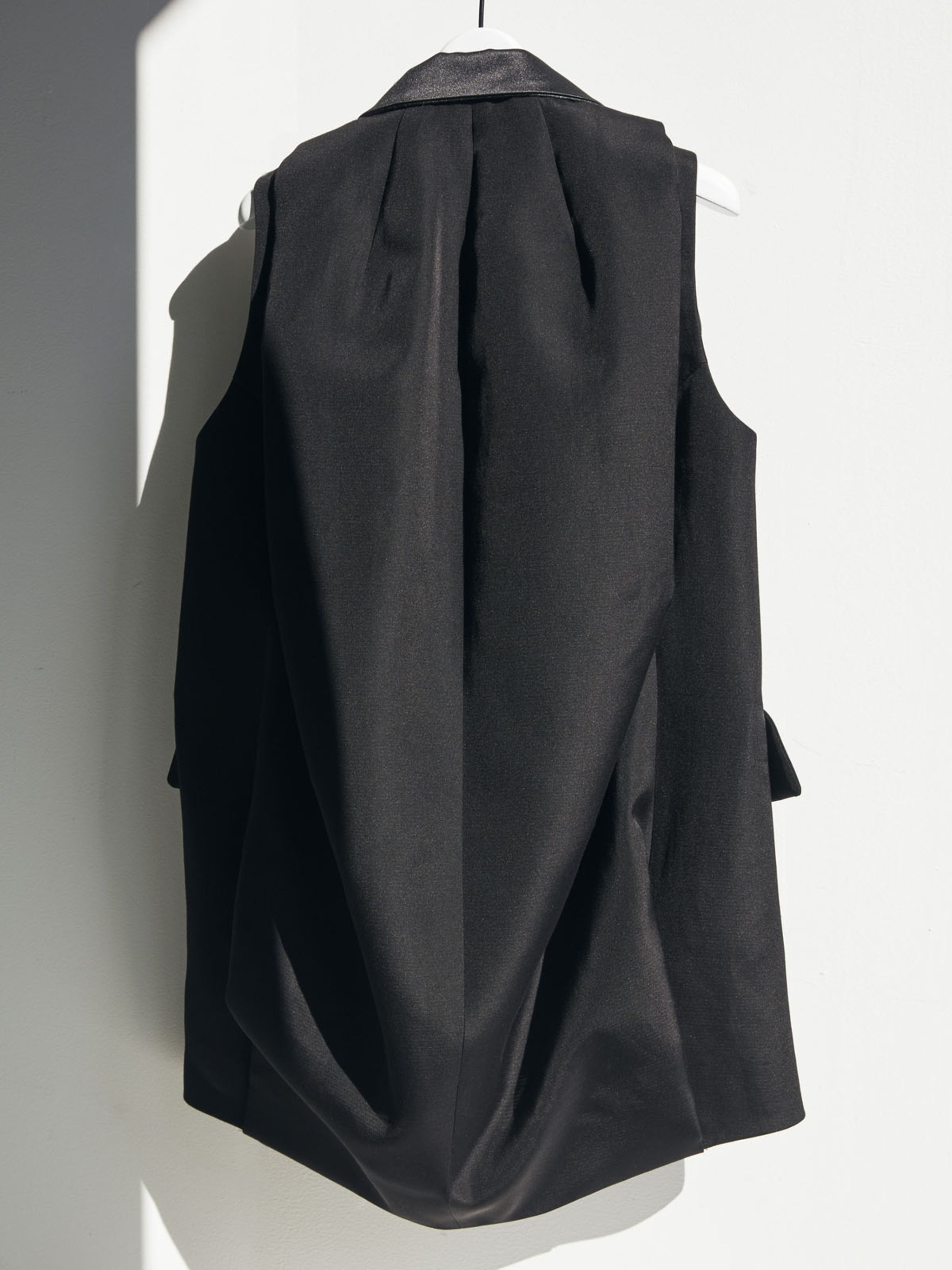 Double-Faced Silk Cotton Vest - 6