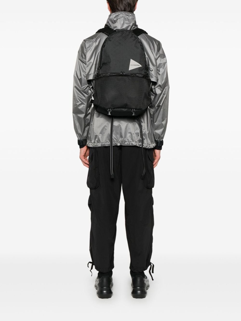 logo-print backpack - 2