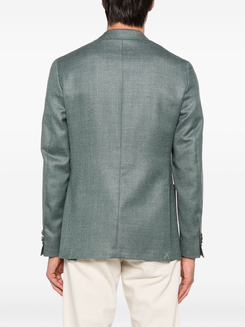 Kei patch-pocket blazer 4