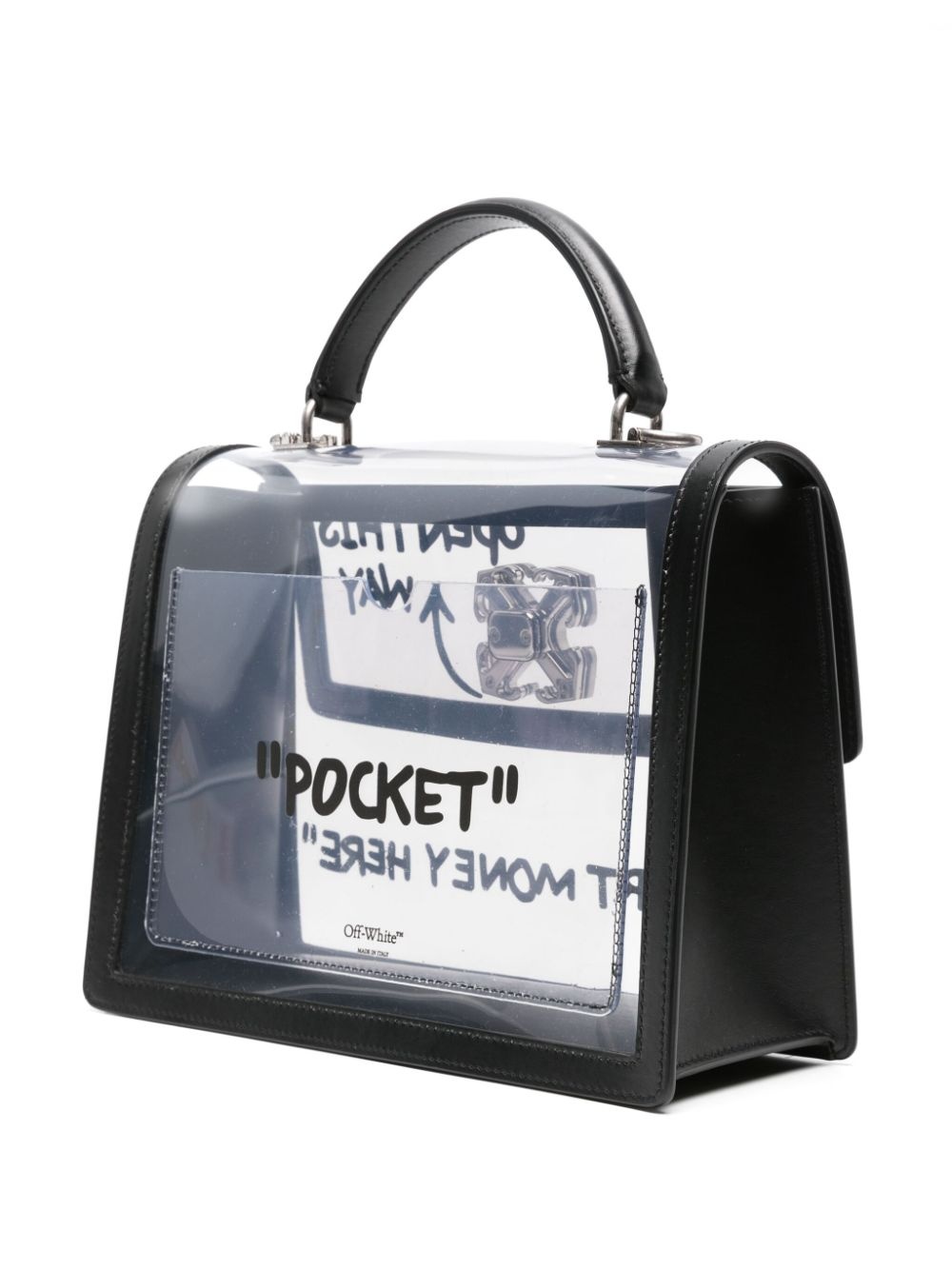 Jitney 2.8 transparent tote bag - 3