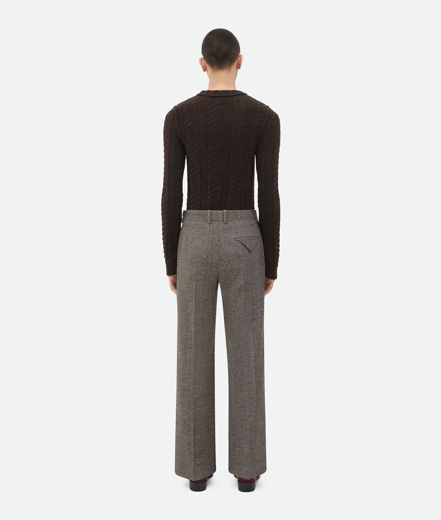 Viscose Silk Flared Pants - 3