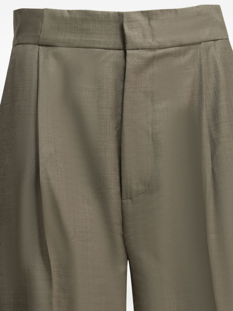 SA SU PHI Bogart pleated wide-leg trousers outlook