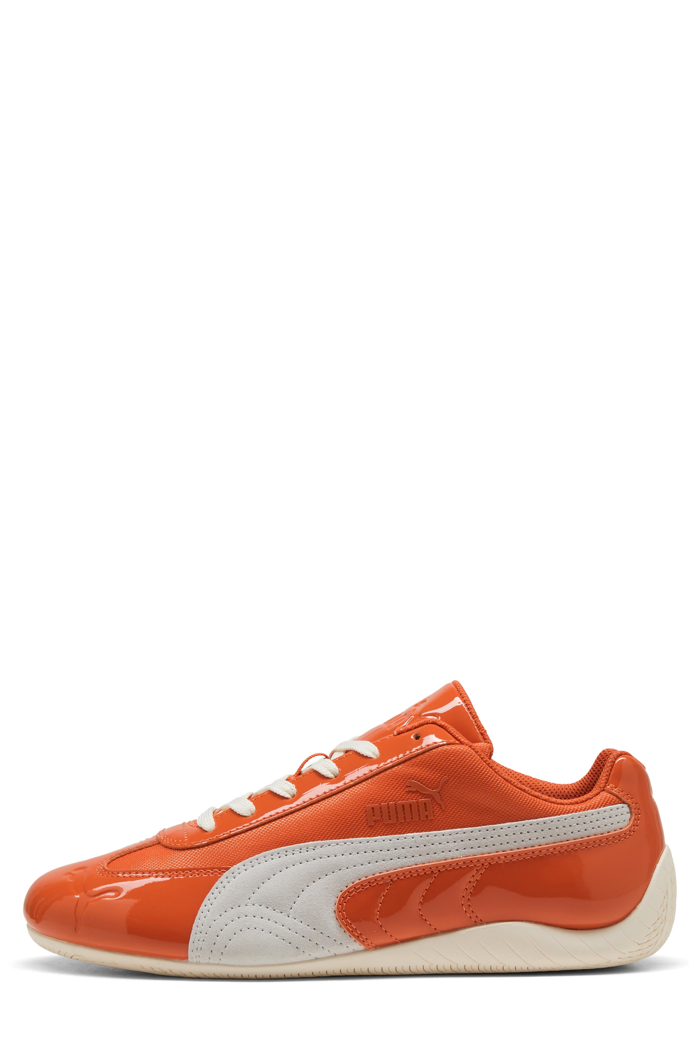 PUMA Speedcat Patent Sneaker in Amarena/Feather Gray at Nordstrom - 3