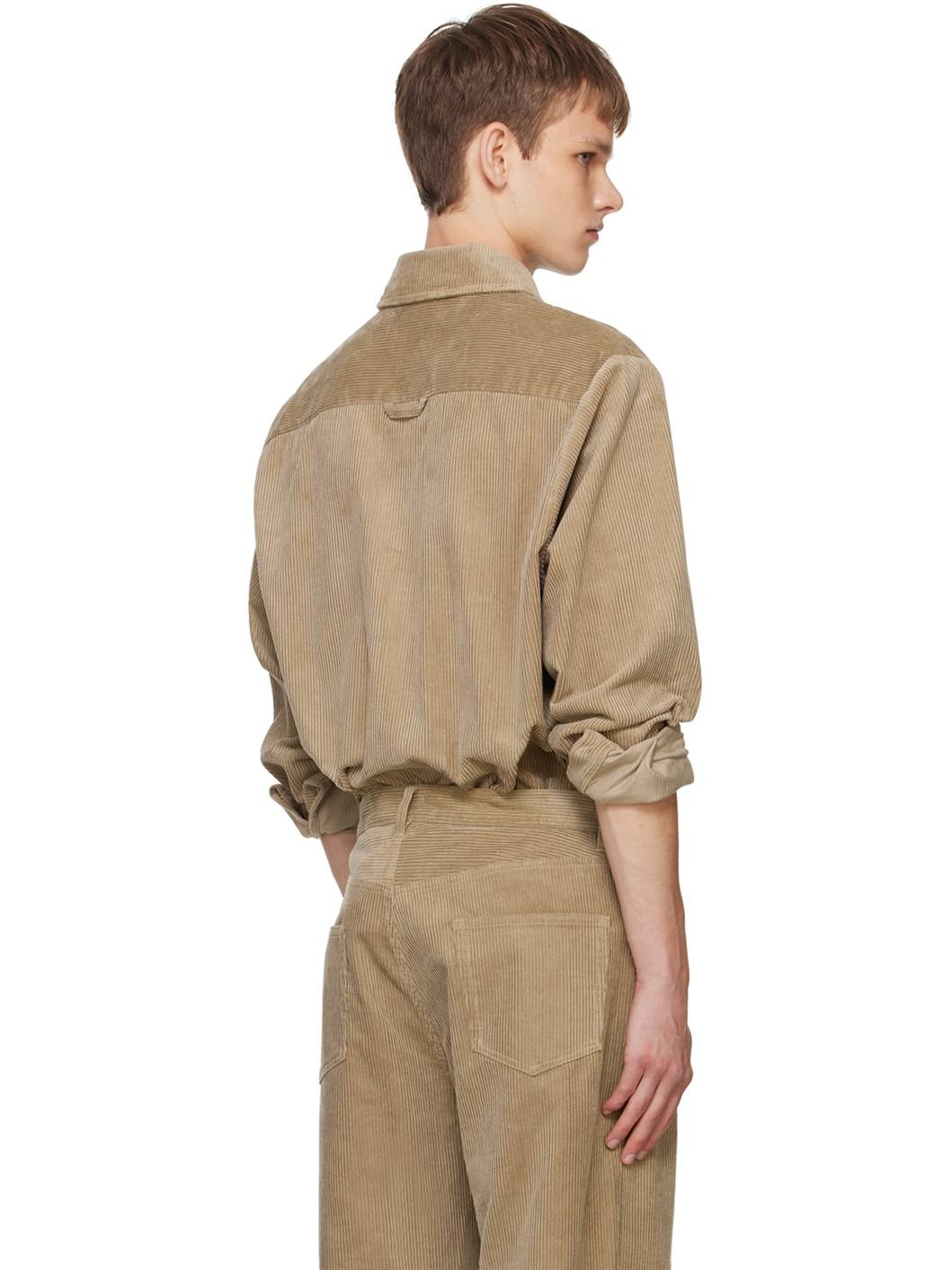 Beige Bobby Shirt - 3