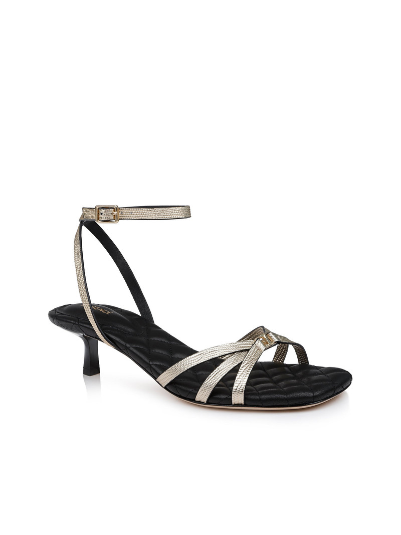 L'AGENCE Genette Leather Sandal outlook