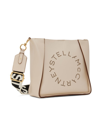 Stella McCartney White Logo Shoulder Bag outlook