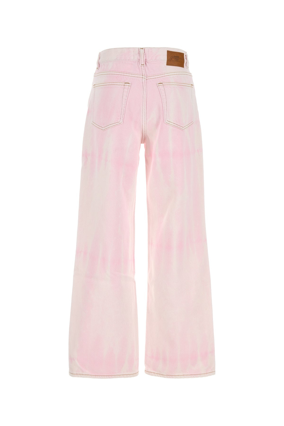 Pink denim jeans - 2