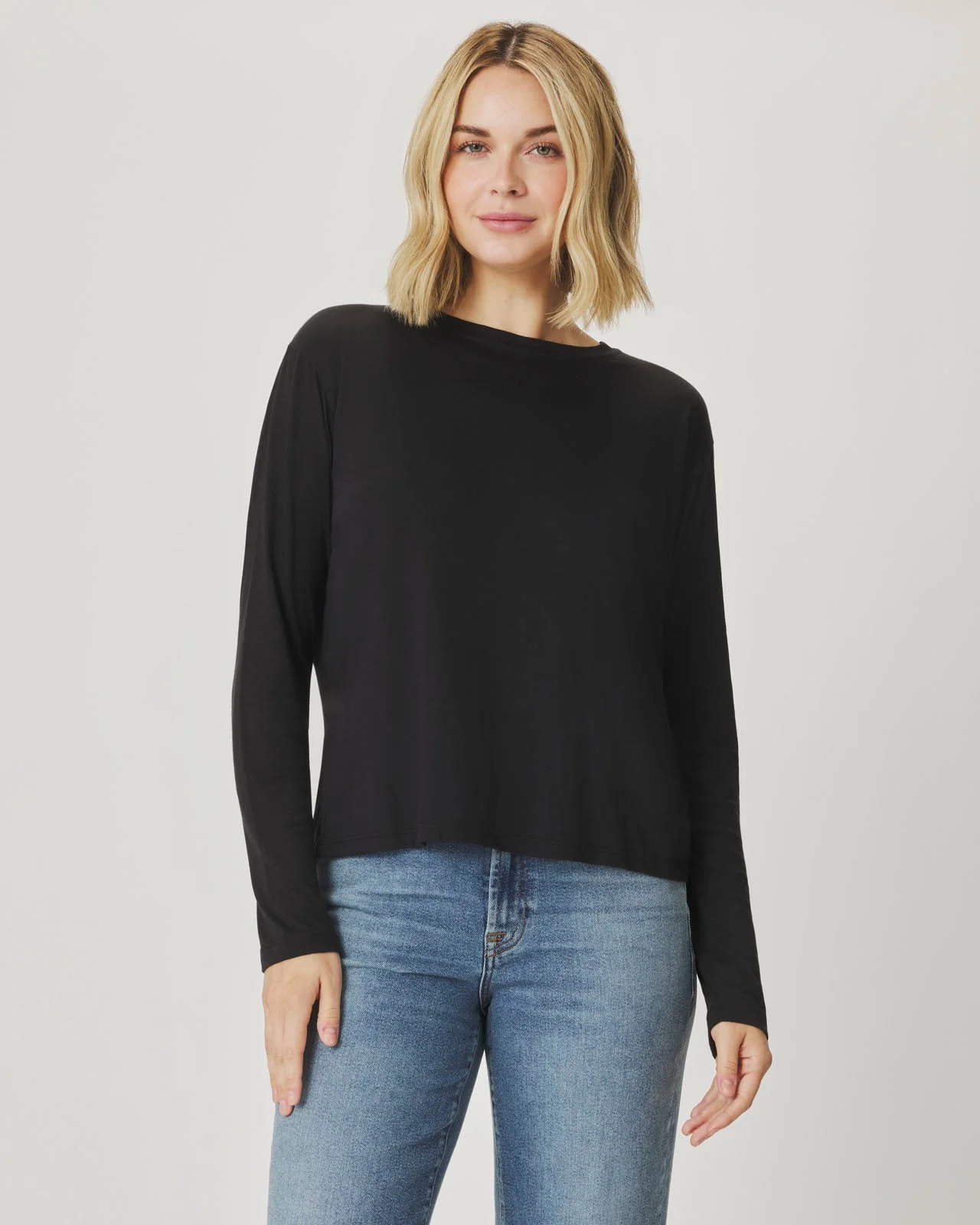 The Lila Climate Beneficial™ Verified Cotton Long Sleeve Tee - 1