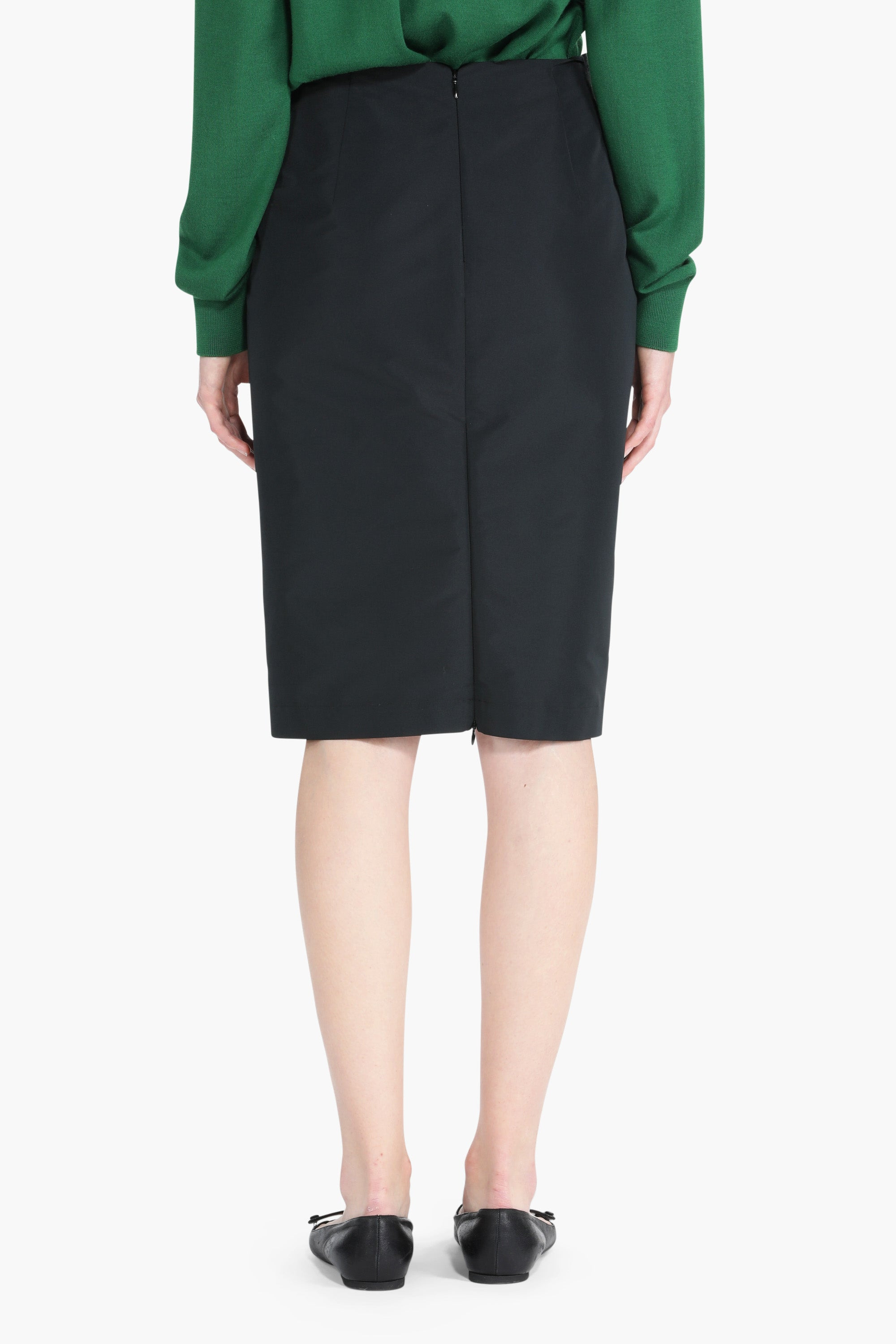 BOW-EMBELLISHED MIDI SKIRT - 2