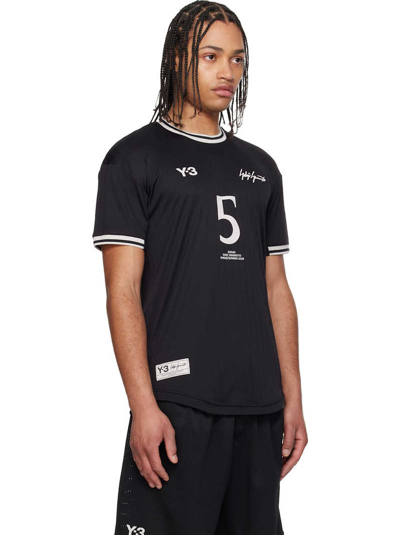 Black Jude Bellingham Soccer Short Sleeve Jersey 2