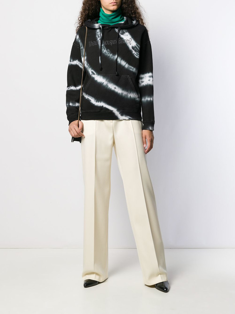 Givenchy belted straight trousers outlook