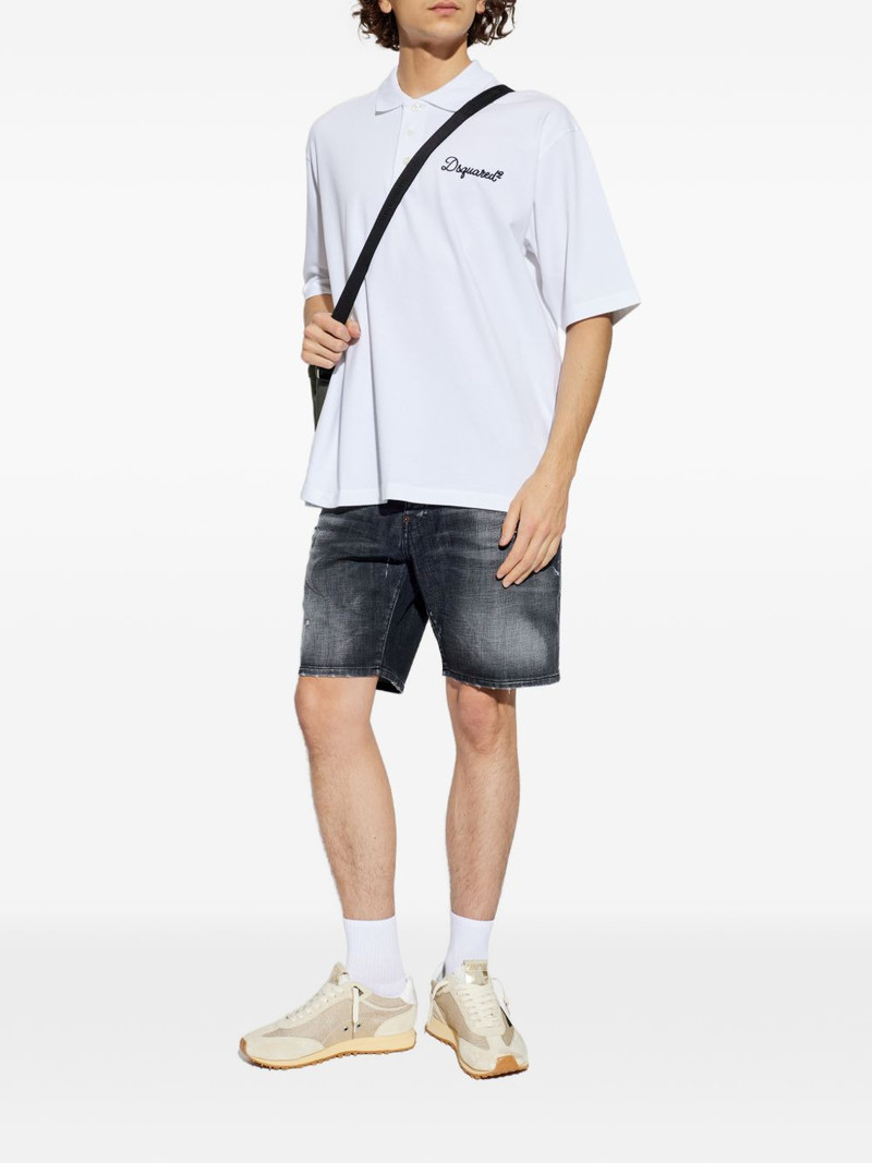 DSQUARED2 logo-embroidered polo shirt outlook