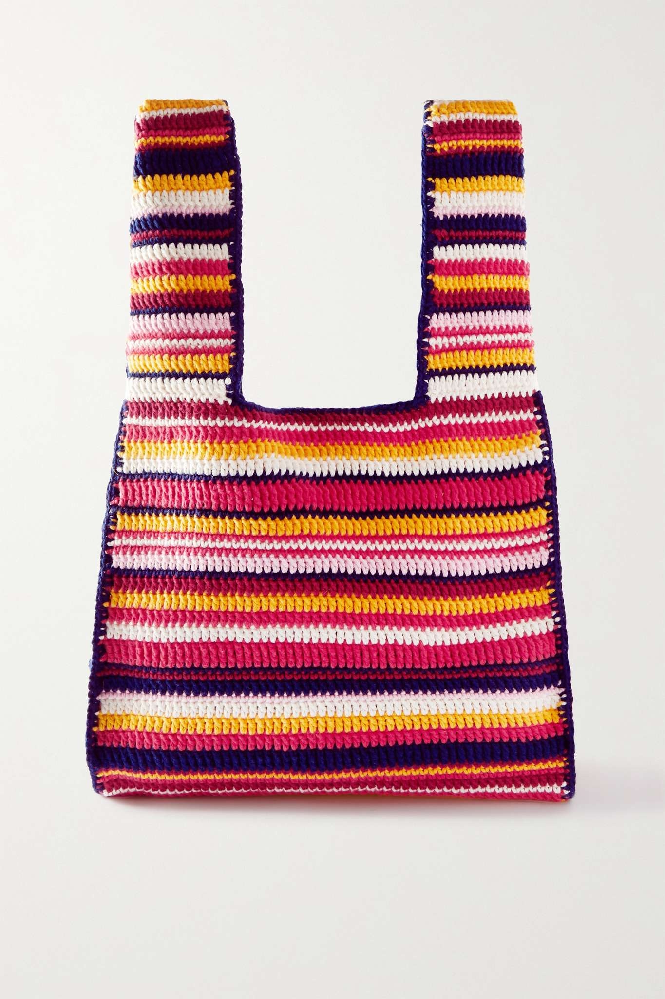 Beach Break crocheted cotton tote - 1