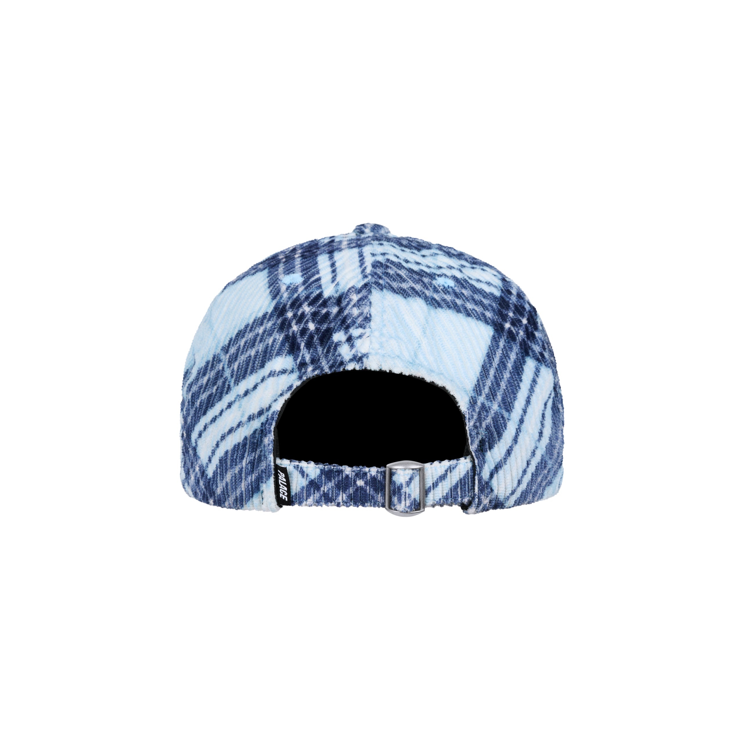 CORDUROY P 6-PANEL BLUE BIAS CHECK - 2