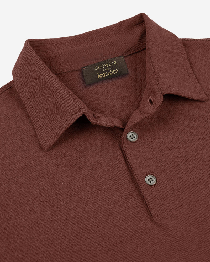 Slim-fit organic IceCotton polo shirt 6