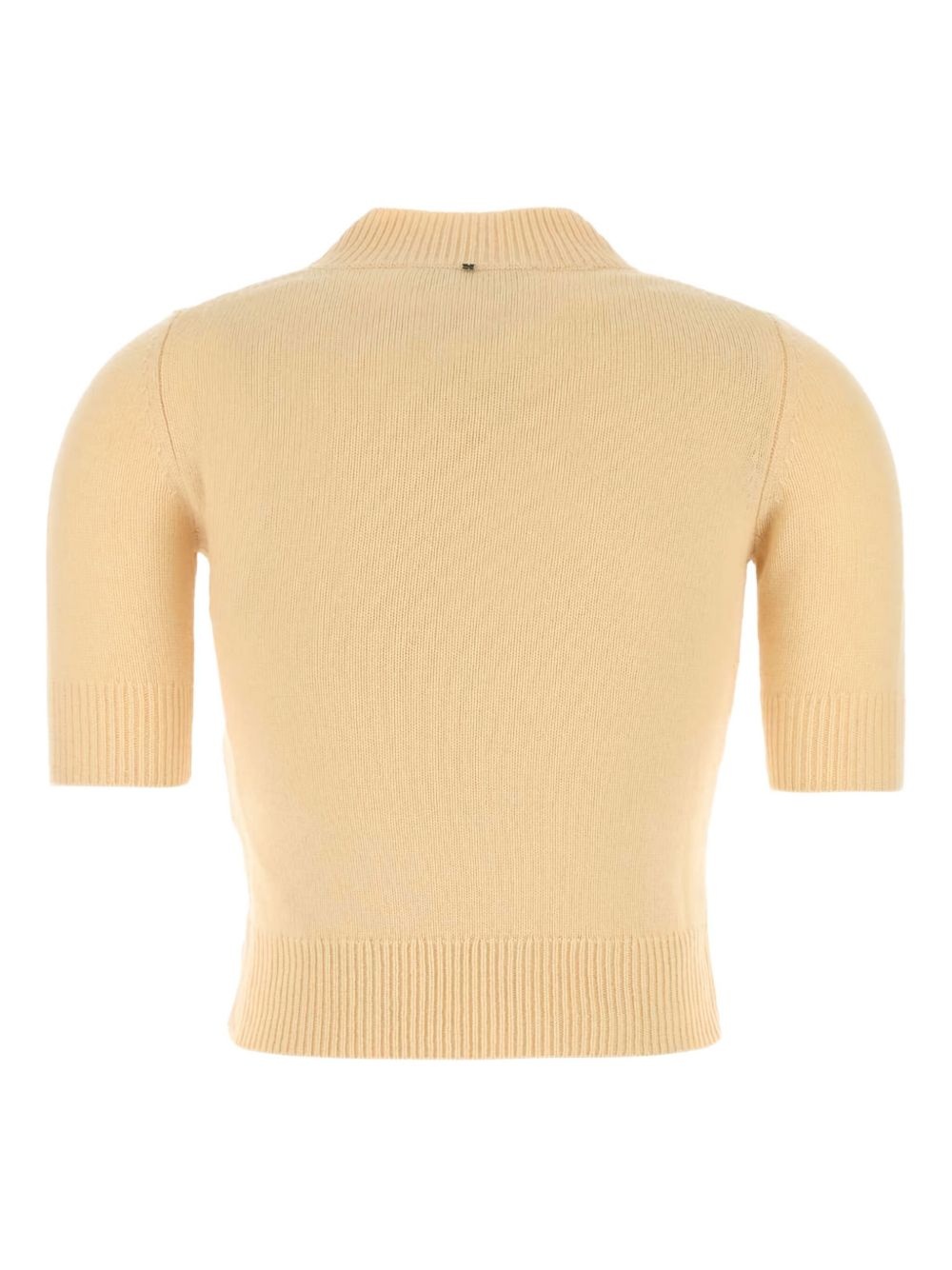short-sleeve knit top - 2