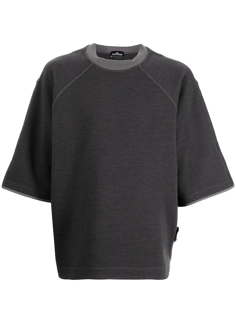 Oversized crew-neck T-shirt - 1