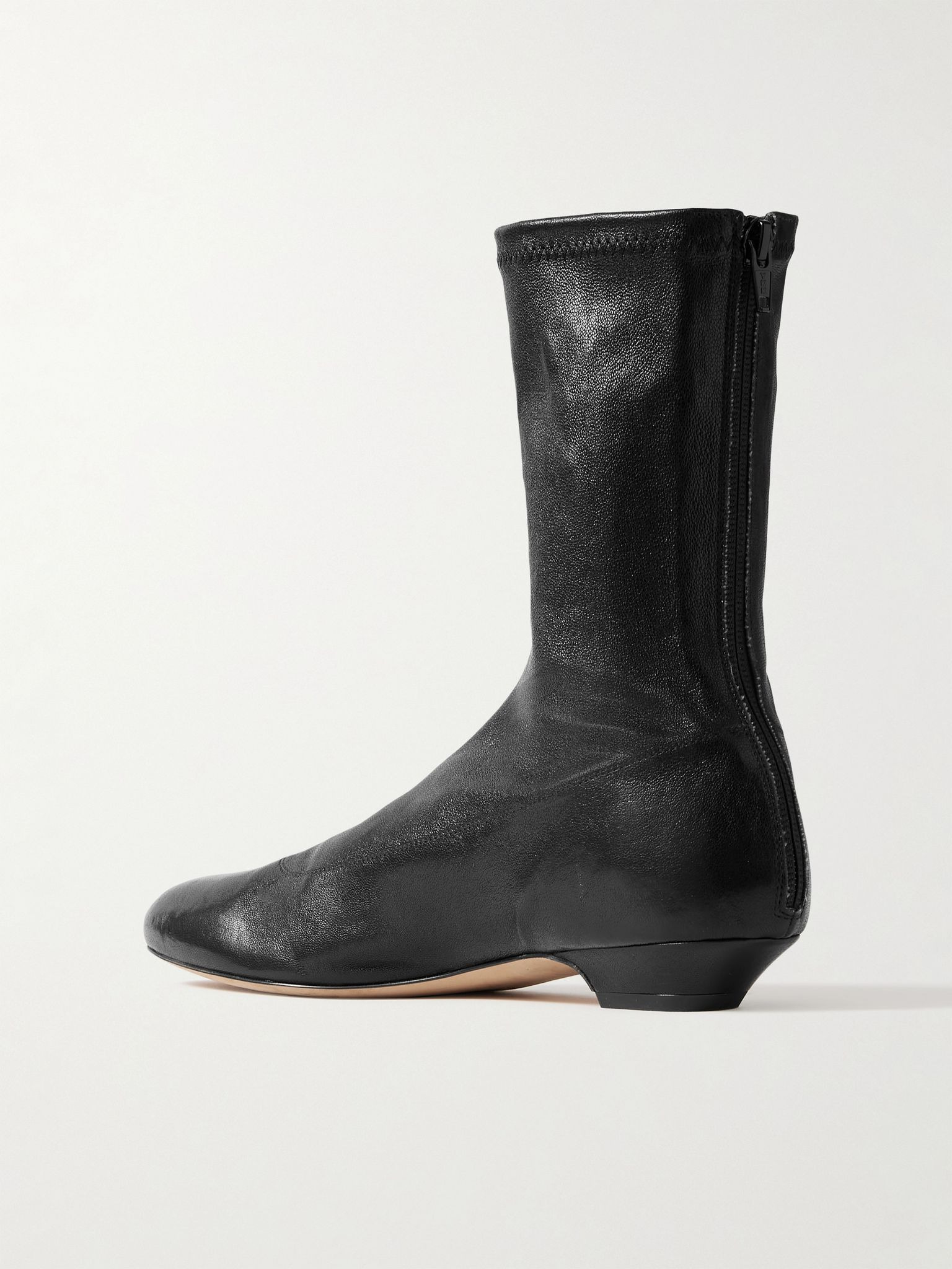 Leather ankle boots Black - 3