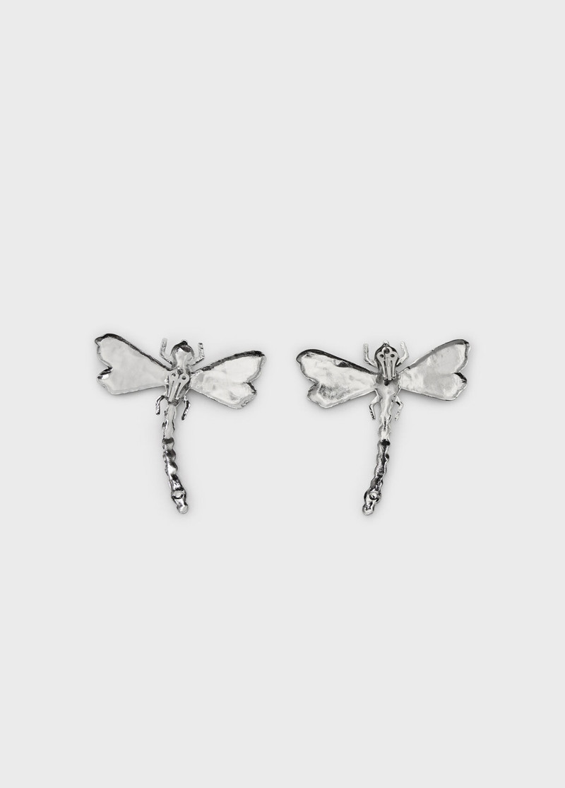 METAL DRAGONFLY EARRINGS 1