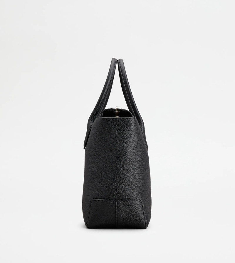 TOD'S DI BAG IN LEATHER MEDIUM - BLACK 2